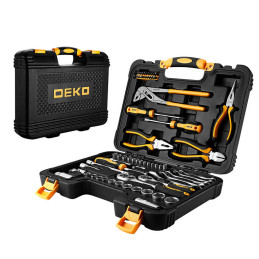 Deko Tools Kéziszerszámkészlet TZ65,  65 részes szerszámkészlet