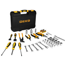 Deko Tools Kéziszerszámkészlet TZ65,  65 részes szerszámkészlet