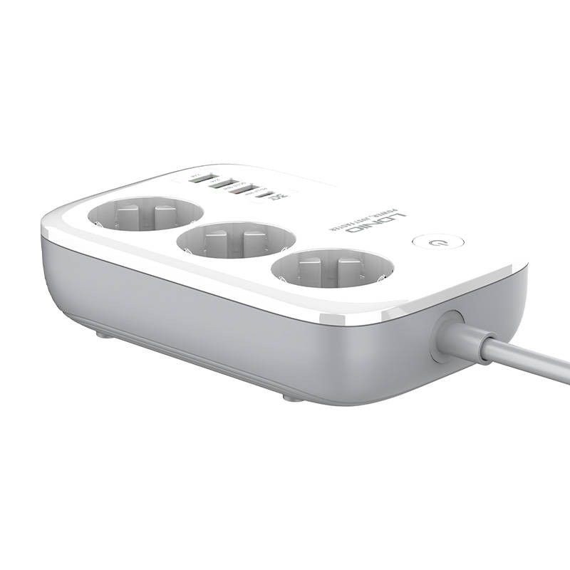Smart Wi-Fi power strip LDNIO SEW3452 (white) Smart Wi-Fi power strip LDNIO SEW3452 (white)