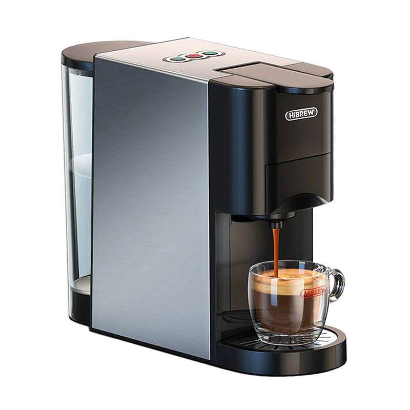 HiBREW H3A 4 az 1-ben kapszulás kávéfőző 1450W 29 bar nyomással HiBREW H3A 4 az 1-ben kapszulás kávéfőző 1450W 29 bar nyomással