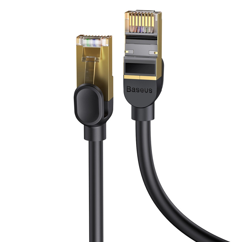 Baseus Ethernet RJ45 hálózati kábel, 10Gbps, 5m (fekete) Baseus Ethernet RJ45 hálózati kábel, 10Gbps, 5m (fekete)