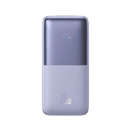 Baseus Bipow Pro Powerbank, 10000mAh, 2xUSB, USB-C, 20W (lila)
