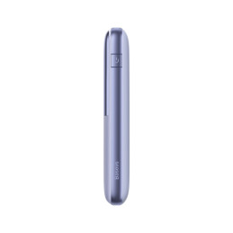 Baseus Bipow Pro Powerbank, 10000mAh, 2xUSB, USB-C, 20W (lila)