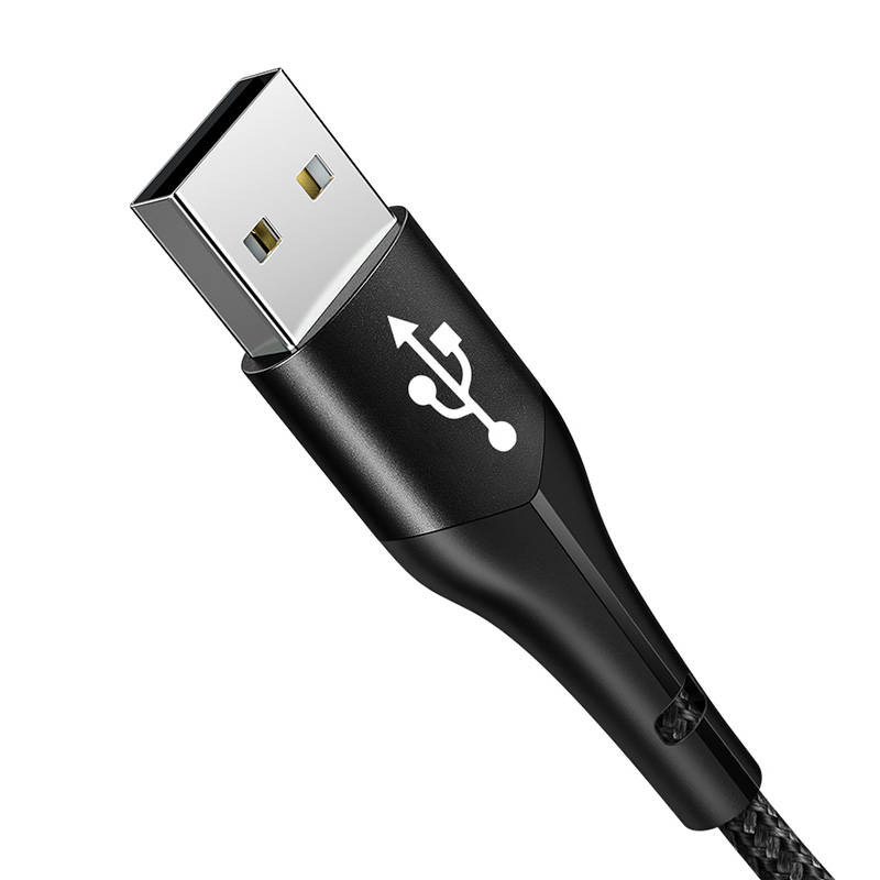 USB to USB-C Mcdodo Magnificence CA-7960 LED cable, 1m (black) USB to USB-C Mcdodo Magnificence CA-7960 LED cable, 1m (black)