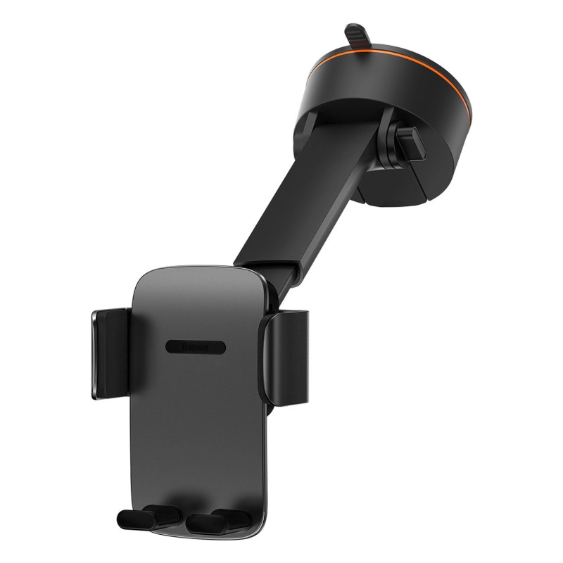 Baseus Easy Control Clamp Car Holder with suction cup (black) Baseus Easy Control Clamp Car Holder with suction cup (black)