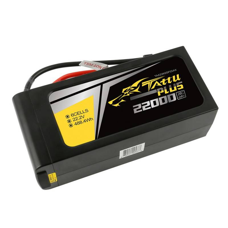 Tattu Plus 22000mAh 22.2V 25C 6S1P akkumulátor Tattu Plus 22000mAh 22.2V 25C 6S1P akkumulátor
