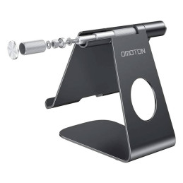 OMOTON Tablet Stand Holder Adjustable (Black)
