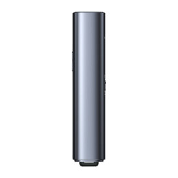 Baseus Orange Dot Multifunctionale remote control for presentation, with a green laser pointer - gray