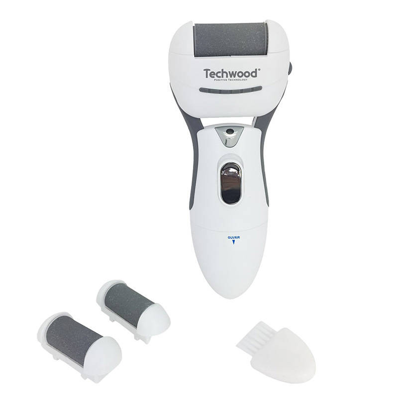 Techwood elektromos lábreszelő (fehér és szürke) Techwood elektromos lábreszelő (fehér és szürke)