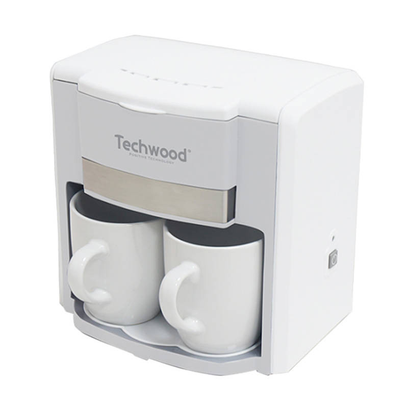 Techwood 2 csésze pour-over kávéfőző (fehér) Techwood 2 csésze pour-over kávéfőző (fehér)