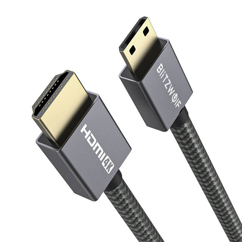 Blitzwolf BW-HDC4 HDMI to HDMI cable 4K, 1.2m (black) Blitzwolf BW-HDC4 HDMI to HDMI cable 4K, 1.2m (black)