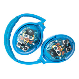 BuddyPhones Cosmos+ Wireless Gyermek Headset - Kék