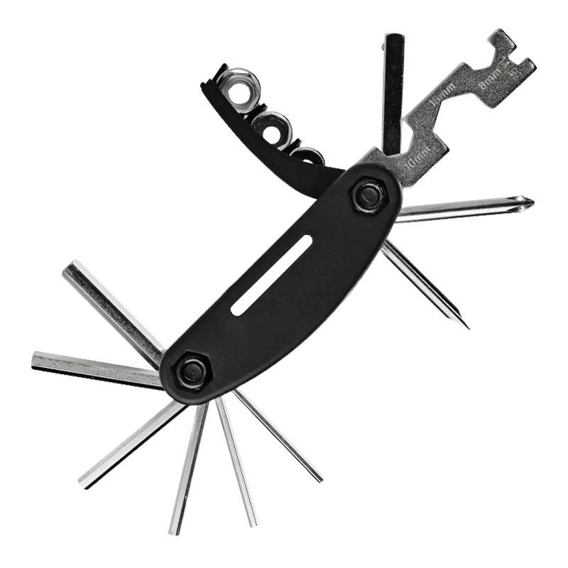 Multifunctional Bicycle Repair Tool Rockbros GJ1601 (black) Multifunctional Bicycle Repair Tool Rockbros GJ1601 (black)