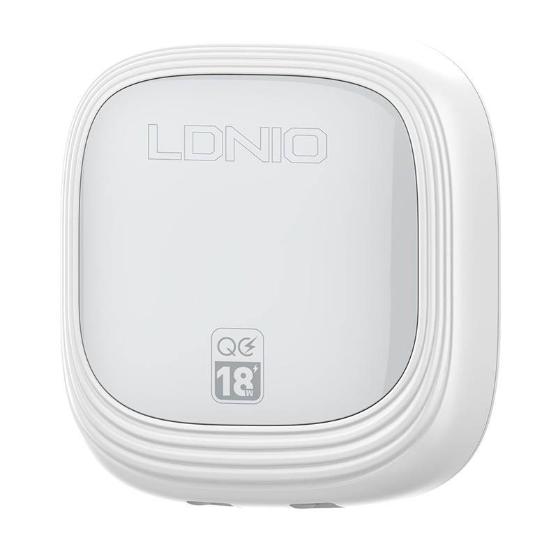 Wall charger LDNIO A2512Q 2USB 18W + Lightning cable Wall charger LDNIO A2512Q 2USB 18W + Lightning cable