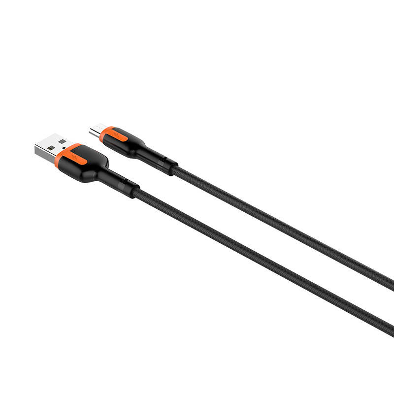 LDNIO LS532 USB - Micro USB 2m Cable (Grey-Orange) LDNIO LS532 USB - Micro USB 2m Cable (Grey-Orange)