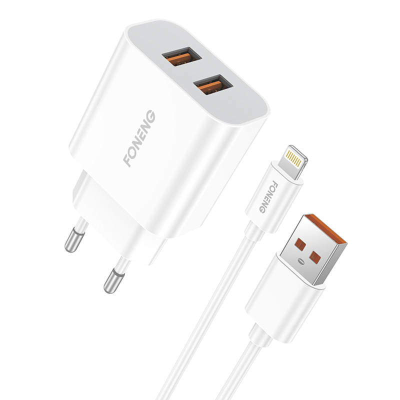 Dual USB charger Foneng EU45 iPhone Dual USB charger Foneng EU45 iPhone