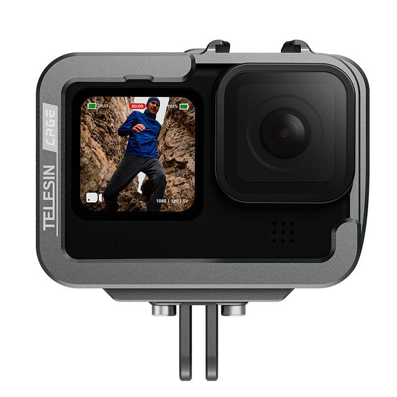 TELESIN Alu cage for GoPro Hero11/10/9 TELESIN Alu cage for GoPro Hero11/10/9
