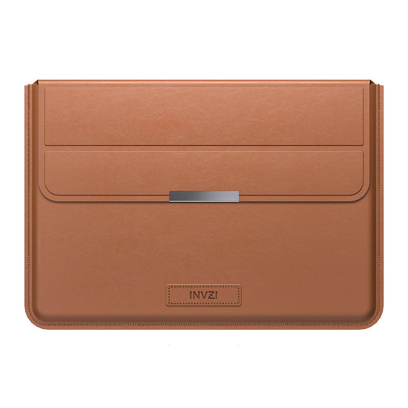 INVZI Leather Case / Cover with Stand Function for MacBook Pro/Air 15"/16" (Brown) INVZI Leather Case / Cover with Stand Function for MacBook Pro/Air 15"/16" (Brown)
