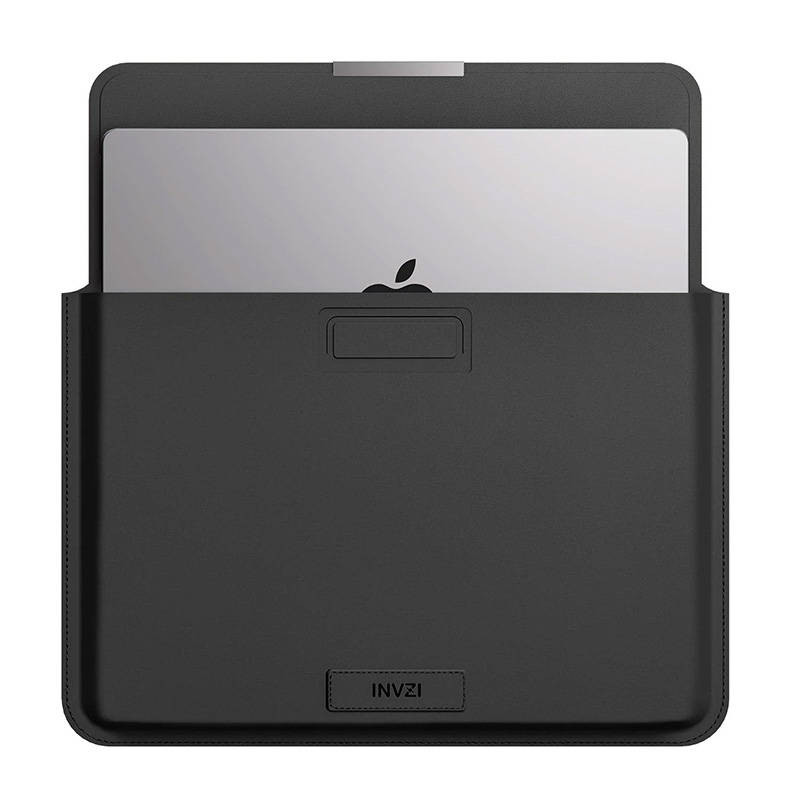 INVZI Leather Case / Cover with Stand Function for MacBook Pro/Air 13"/14" (Black) INVZI Leather Case / Cover with Stand Function for MacBook Pro/Air 13"/14" (Black)