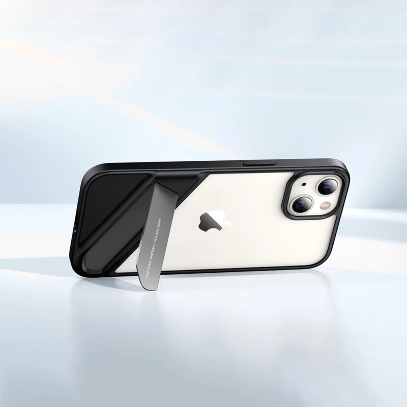 Obudowa kickstand UGREEN 90153 do iPhone 13 Pro (czarna) Obudowa kickstand UGREEN 90153 do iPhone 13 Pro (czarna)