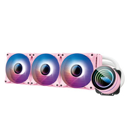 PC Water Cooling Darkflash DX360 V2.6 RGB 3x 120x120 (pink)