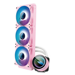 PC Water Cooling Darkflash DX360 V2.6 RGB 3x 120x120 (pink)