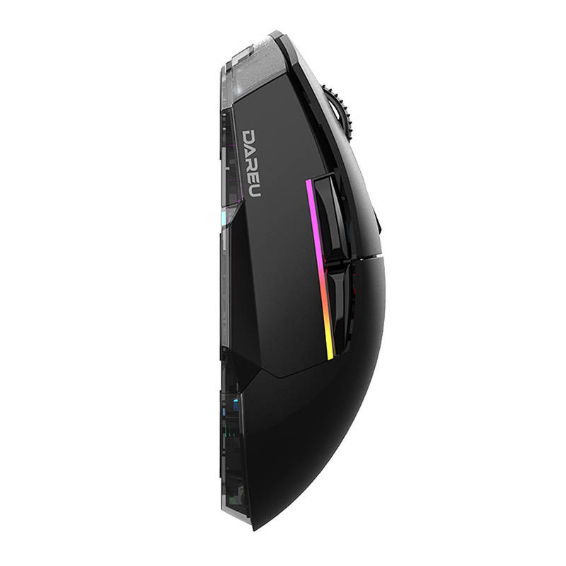 Wireless gaming mouse + charging dock Dareu A955 RGB 400-12000 DPI (black) Wireless gaming mouse + charging dock Dareu A955 RGB 400-12000 DPI (black)