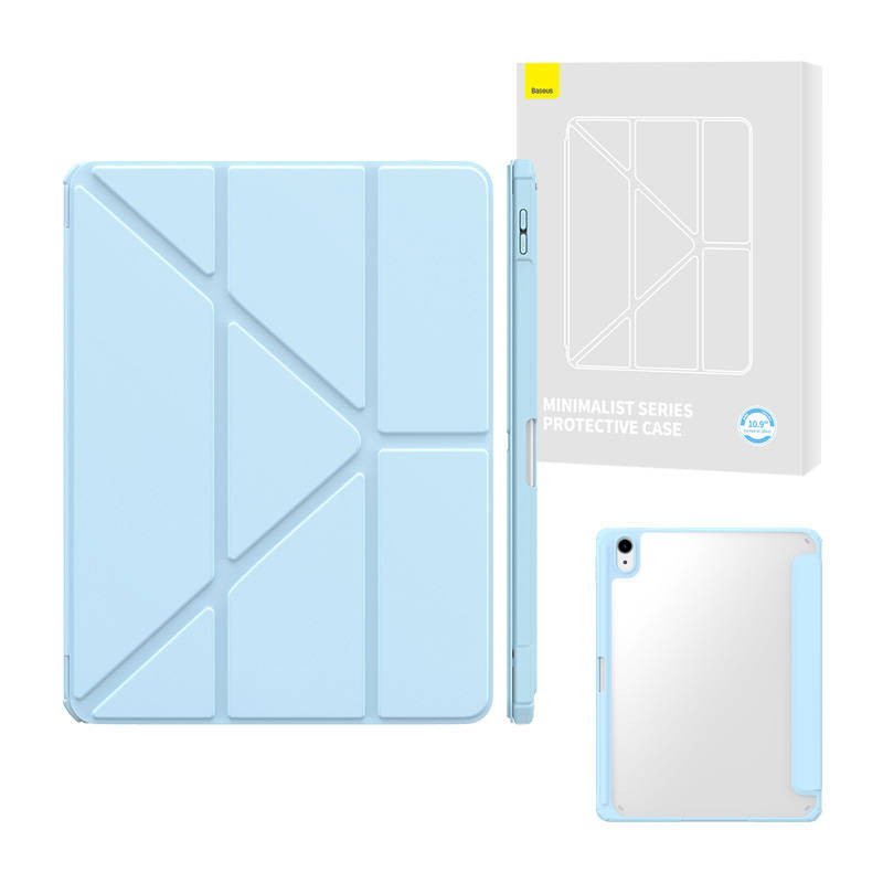 Baseus Minimalist Series IPad 10 10.9" protective case (blue) Baseus Minimalist Series IPad 10 10.9" protective case (blue)