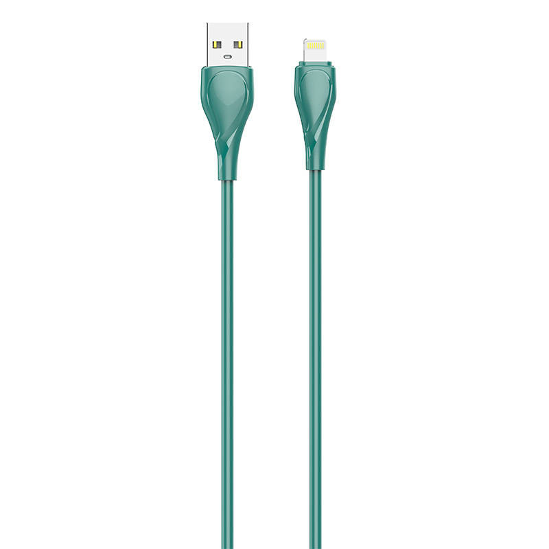 LDNIO LS612 25W, 2m Lightning Cable Green LDNIO LS612 25W, 2m Lightning Cable Green