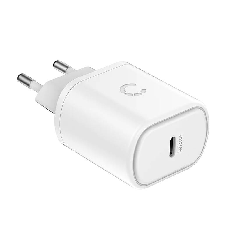Wall charger Cygnett USB-C PD 20W (white) Wall charger Cygnett USB-C PD 20W (white)