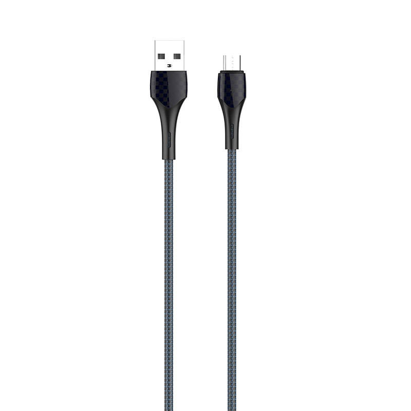 LDNIO LS521 1m USB - Micro USB Cable (Grey-Blue) LDNIO LS521 1m USB - Micro USB Cable (Grey-Blue)