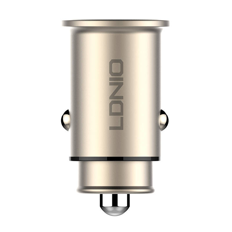 LDNIO C506Q USB, USB-C Car charger + USB-C Cable