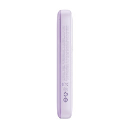 Powerbank Baseus Comet with USB to USB-C cable, 10000mAh, 22.5W (purple)