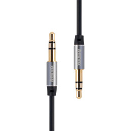 Mini jack 3.5mm AUX cable Remax RL-L200 2m (black)