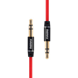 Mini jack 3.5mm AUX cable Remax RL-L200 2m (red)