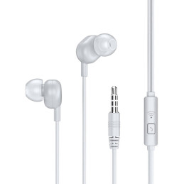 Earphones Remax, 3.5mm jack (white)