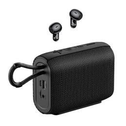 Wireless speaker Remax Tuner (black)