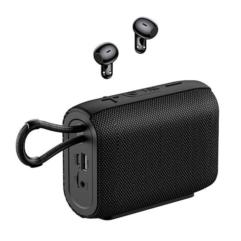 Wireless speaker Remax Tuner (black)