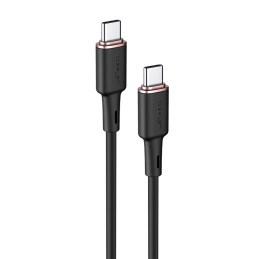 Cable USB-C to USB-C Acefast C2-03 1.2m (black)