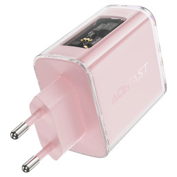 Wall charger Acefast A45, 2x USB-C, 1xUSB-A, 65W PD (green)