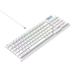 Havit KB885L gamer billentyűzet RGB (fehér)