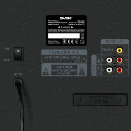 Speakers SVEN MS-2080, 70W Bluetooth (black)