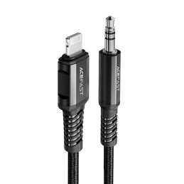 Cable Lightning to mini jack 3,5mm Acefast C1-06 1.2m (black)