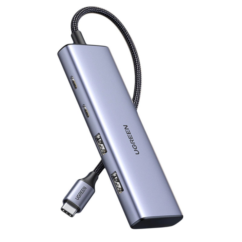 Adapter HUB UGREEN CM473 USB-C to2x USB-A, 2x USB-C