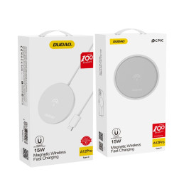 Wireless induction charger Dudao A12Pro, 15W (white)