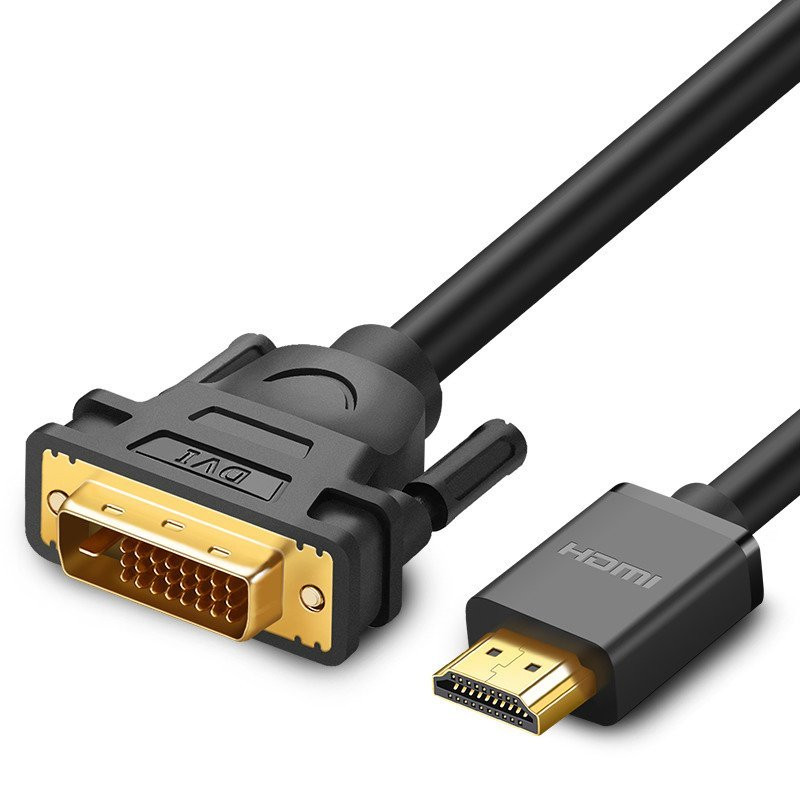 UGREEN HD106 HDMI - DVI kábel, 3m (fekete) UGREEN HD106 HDMI - DVI kábel, 3m (fekete)