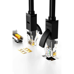 UGREEN Ethernet RJ45 hálózati kábel, Cat.6, UTP, 3 m (fekete)