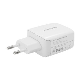 Wall Charger 45W GaN Ricomm RC451 EU, 1xUSB-C + 2.1m USB-C Cable
