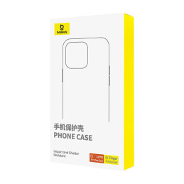 Clear Case Baseus iPhone 15 Plus + tempered glass
