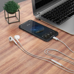 Wired earphones Dudao  X14PROT (white)